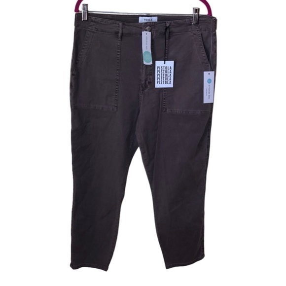 PISTOLA Mara Straight Leg Capri Pant Size 33 - Picture 1 of 9